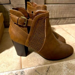 Brown booties